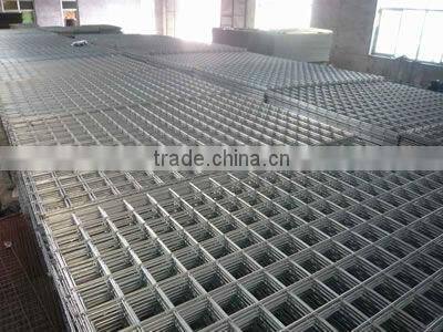 Hot dip galvanized steel 1'' opening welded wire mesh panel for construction