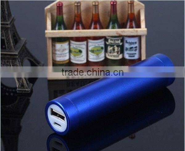 Portable cylinder battery charger 2200mah
