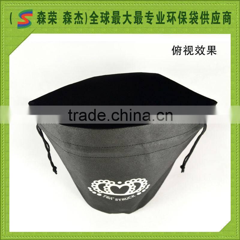 PP non woven Drawstring gift bag packing bag