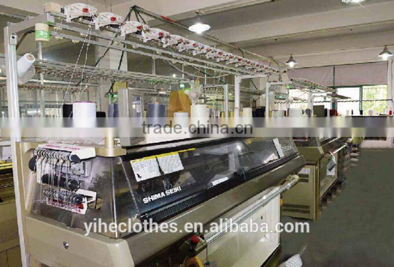 Lady stitching knitting wear casual back lace stitching sweater cardigan