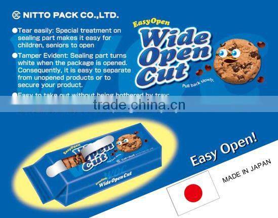 Reliable gravure printed pouch for chocolate import with multiple functions made in Japan