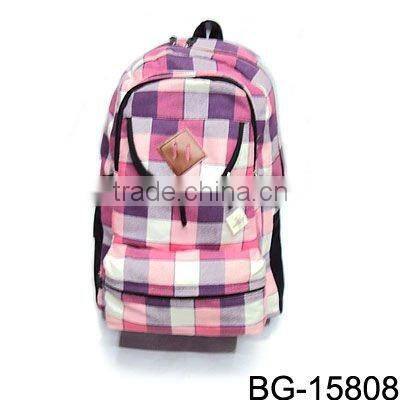 trendy fancy fashion cute canvas backpacks for girls