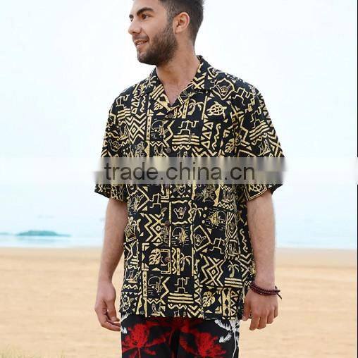 2015 Special Design Animal Printed Custom Hawaiian Shirt