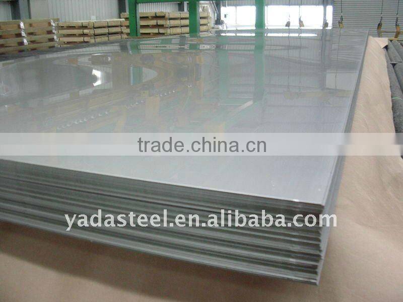 stainless steel dinner plate