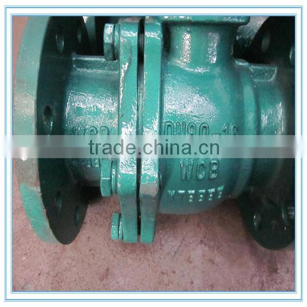 Pneuamtic Flange Ball Valve With Pneumatic Actuator
