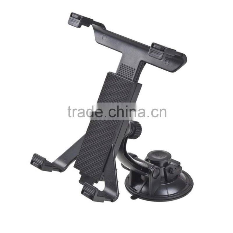 Universal PC GPS Car Windshield Back Seat Headrest Table Mount Tablet Holder For iPad 2/3/4/5 Tablet Stand Black Wholesale