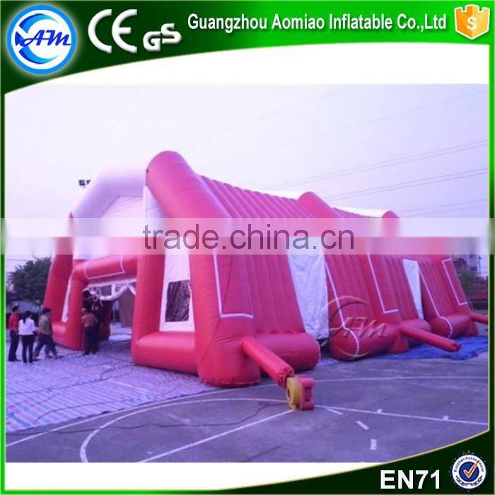 Commercial grade inflatable tube cabin tent inflatable party tent for sale