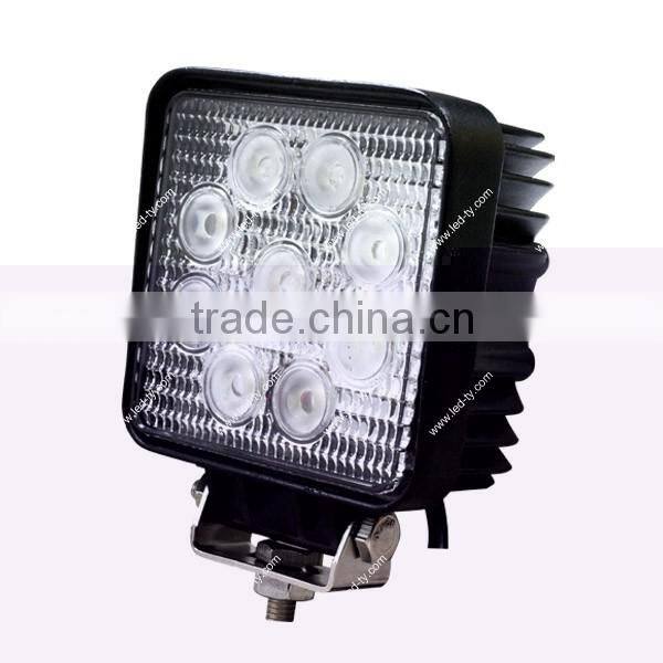 4X4 27W LED Work Light LED Driving Light 4WD Offroad Tractor Auto Lamp