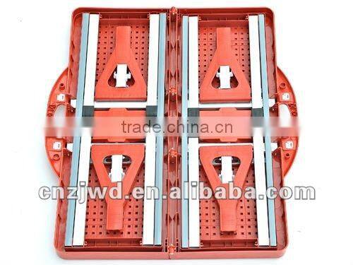 Red Colour Outdoor Plastic Folding Table(real factory)