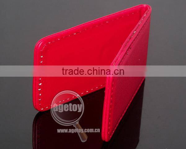 Leather Magnetic Business Card Case