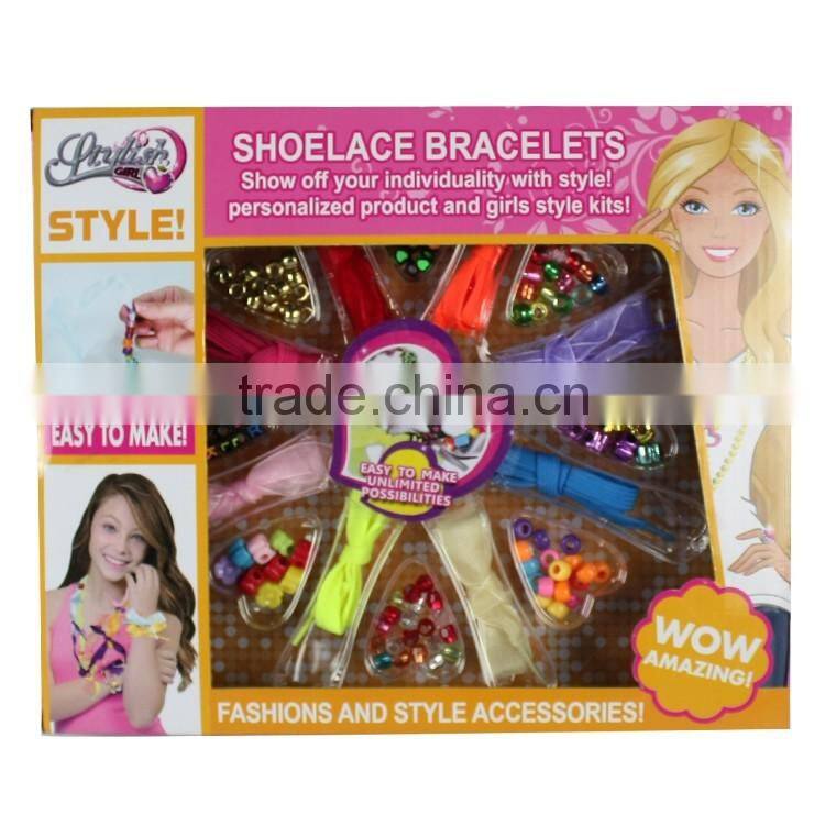 Wholesale colorful toy diy bracelet set for girls