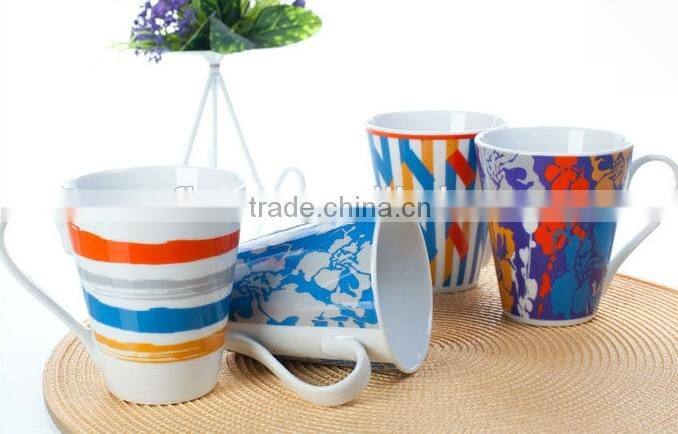 Hot selling creative Ceramic coffee cup set, porcelain tea cup