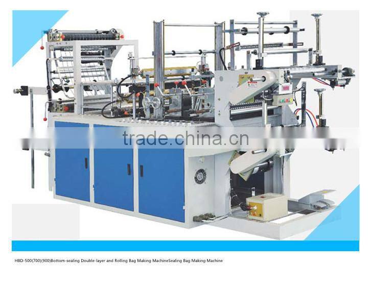 durable garbage on roll handle bag sealing machine