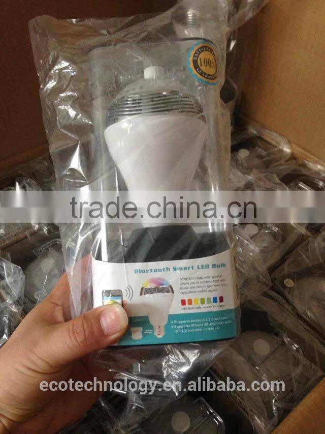 BL05 Bluetooth Control Music Audio Speaker LED Color Bulb lamp
