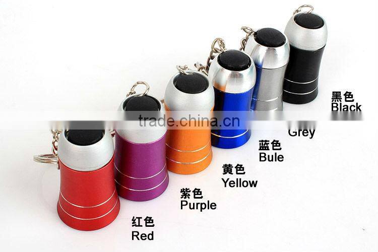 Goread 3LED Horn aluminum flashlight high bright gift torch led keychain