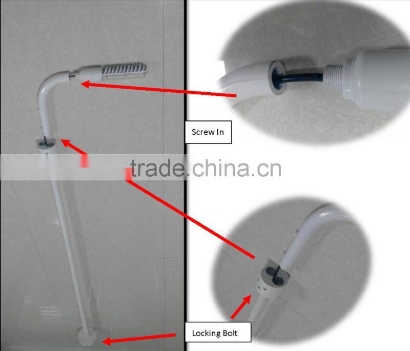 IP65 water proof 20W LED walkway area lighting with pole