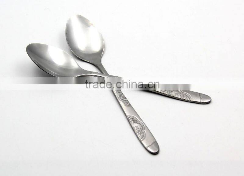 LBY promotional stainless steel 18-10 coffee spoon