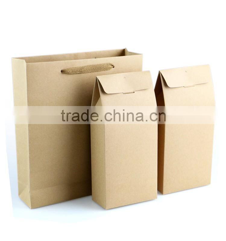cardboard bags paper Chinese tea packaging box wholesale