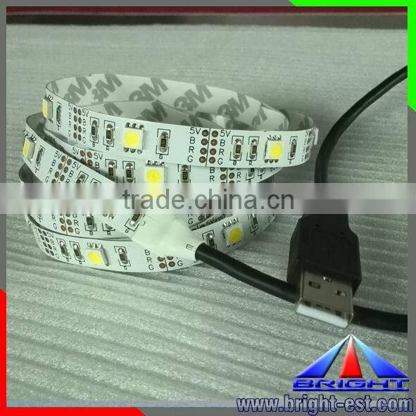 Power bank 5V Strip LED SMD5050 Pure white 6000K