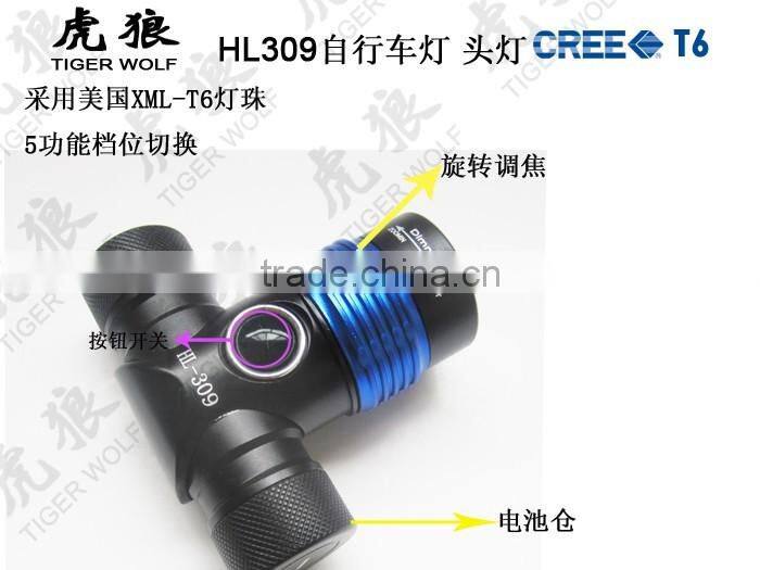 High Power XML T6 Rechargeable Bicycle Light Bike Lamp