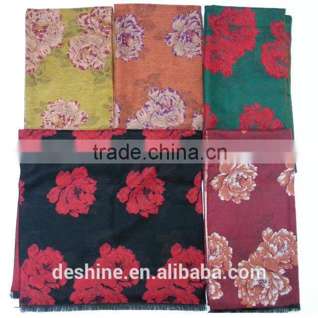 wholesale multi-color chevron infinity scarf W-194