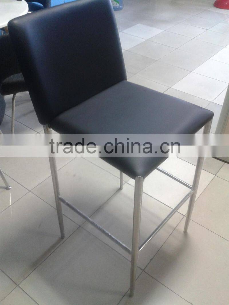 comfortable metal frame bar chair