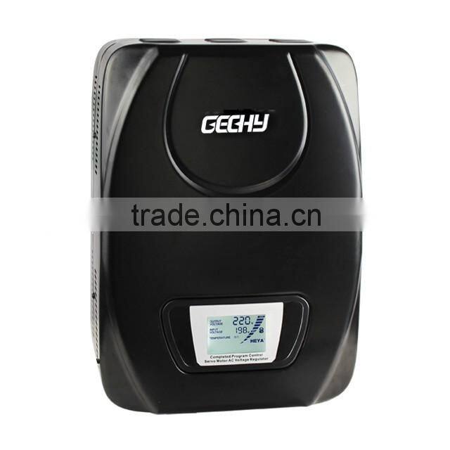 SDWII-4000VA-L 3000W servo motor Single Phase LCD display AC Automatic voltage regulator/stabilizer/AVR