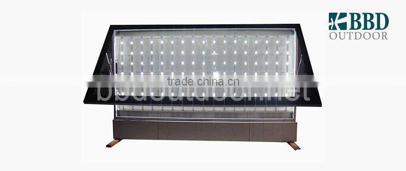 Bulk sale double side light pole nice quality led notice board