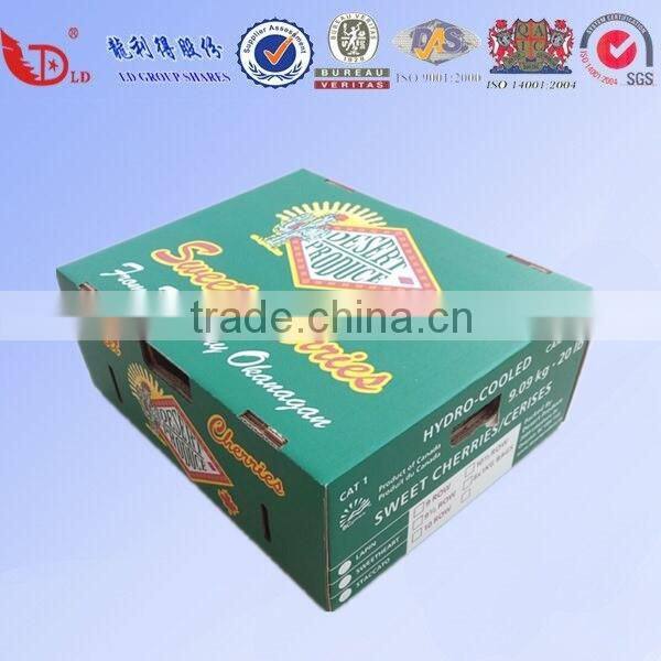 Beautiful corrugated fruit and vegetable carton box