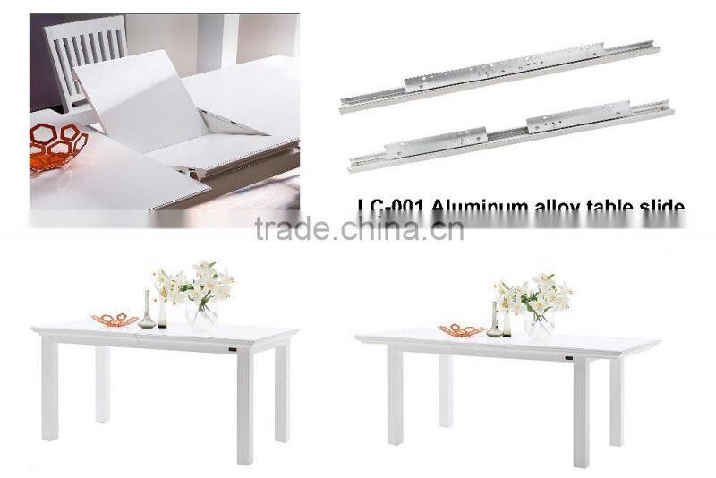 Aluminium alloy Synchronous table slide Channel(extension table mechanism)