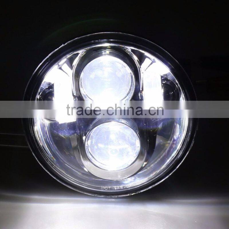 5-3/4" 5.75 Inch Motorcycle Projector LED Headlights For Harley Street 750 , harley xl883, 1200,48, v rod, night rod ,Iron 883