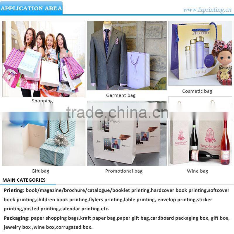 Delivery Private Label Square Bottom Printed Cheap Paper Bags