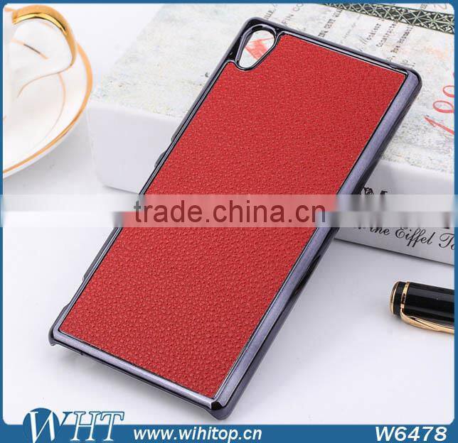 Hot New Products for 2015 Leather Coated for Xperia Z4 Case, Wholesale Alibaba for Sony Z4 Case