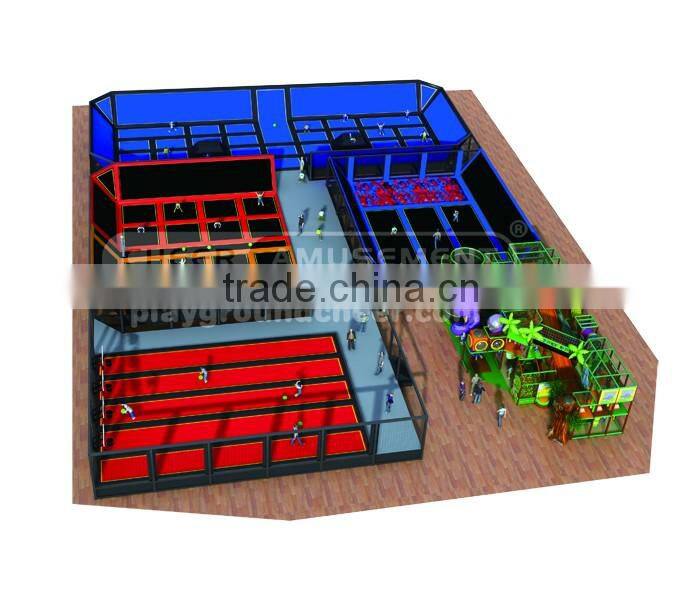 Cheer Amusement Custom Indoor Sports Trampoline Park