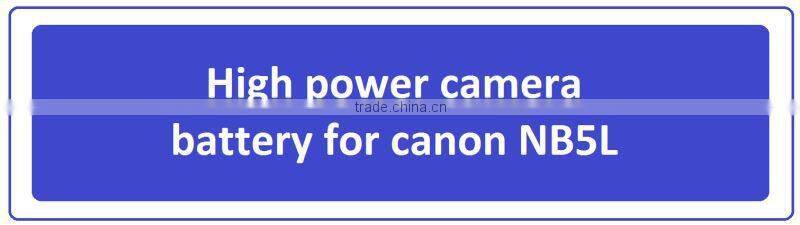 Battery Operated Mobile Phone Charger High Power Smart Battery Charger for Canon NB5L Battery Operated Mobile Phone Charger