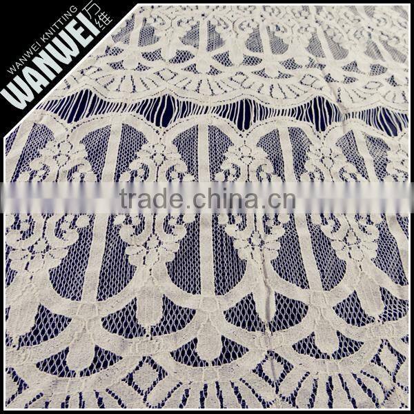 6 Discount Hot Sales High Quality Stylish Flower Pattern Polyamide Elastic Restonic for Woman's Dress 7052