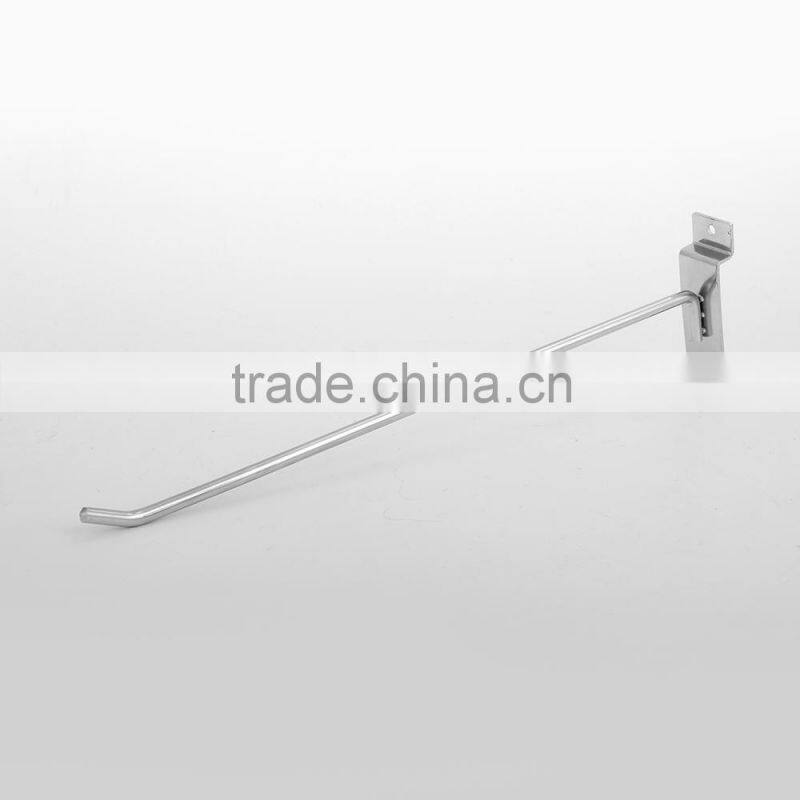 Hanging Hook Chrome Plating Display Steel Hooks shop fittings slatwall