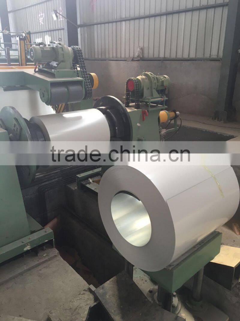 PREPAINTED HOT DIP 55% AL -ZN ALLOY COATED STEEL SHEET IN COILS FOR SANDWICH PANEL AND METAL ROOFING