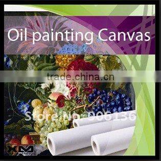 High resolution Water Resistant Cotton and Poly Blend Inkjet Canvas for art fix