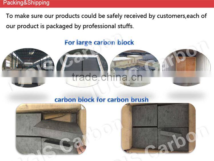 made in China black graphite brick