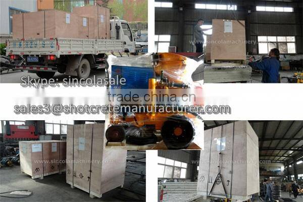 High Quality Concrete Shotcrete Machine, Gunite Machine for Spraying Concrete or Mortar.