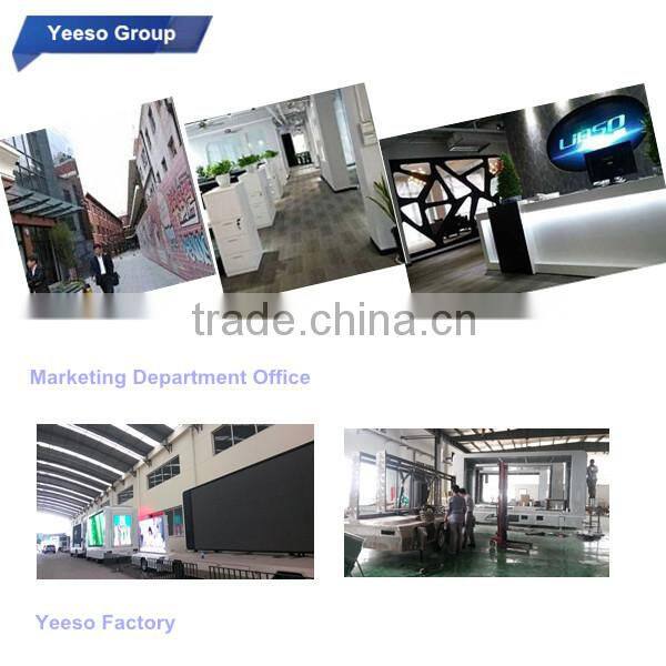 YEESO New Generation, Modified LED Container for outdoor ad,events,live show Language Option French