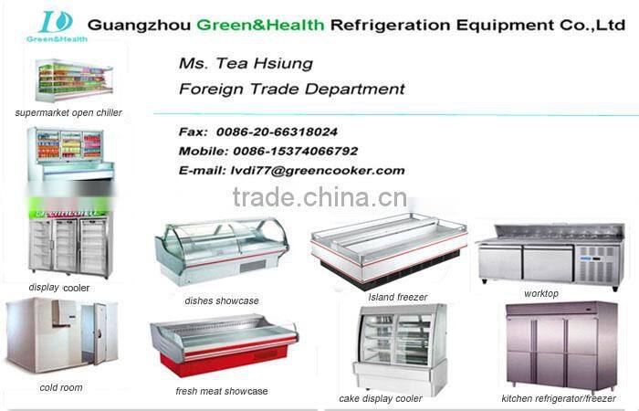 Sushi display cooler table top sushi showcase