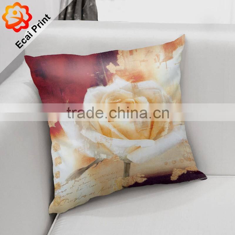 High quality comfortable modern custom pillow cover with artwork