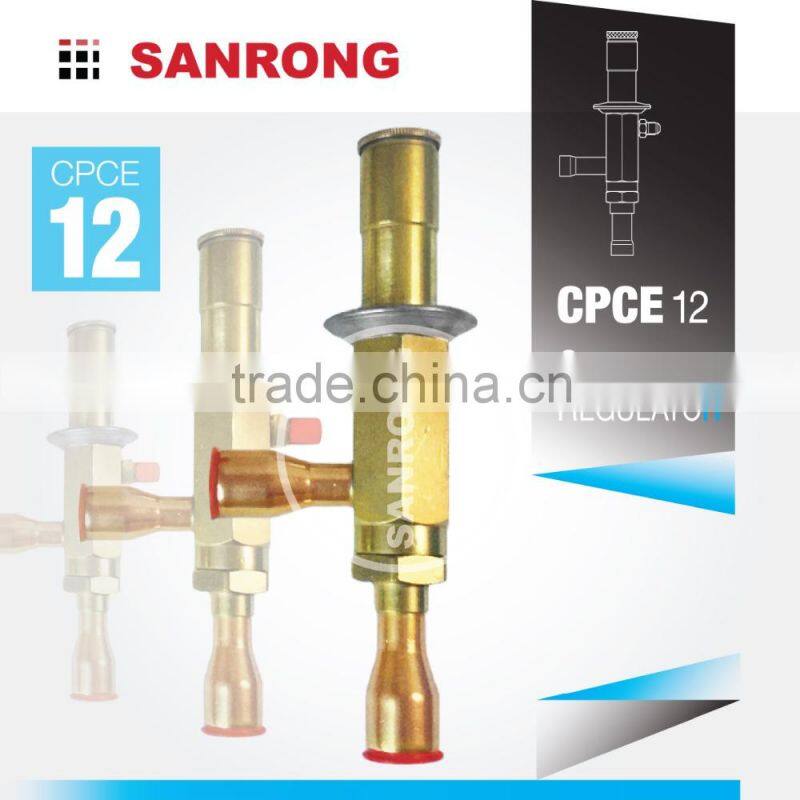 Sanrong CPCE 12 Capacity Regulator, Hot Gas Bypass Injection Valve, Refrigerant Pressure Regulating Valve