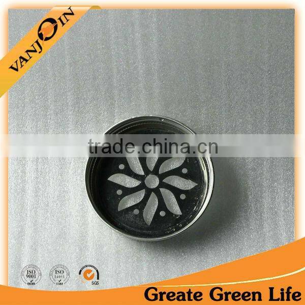 7cm Wholesale Glass Mason Jars Straw Lid