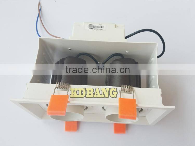 Alibaba wholesale 16w new recessed rectangular led downlight