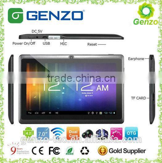 Cheap Price 7 inch Tablet PC OEM 7 inch Tablet PC(GenZo-703C)