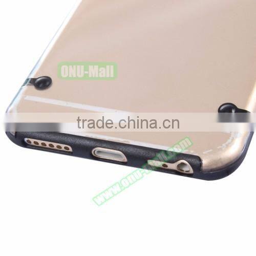 Factory Price OEM Luminous Frame Transparent Case for iPhone 6, Back Cover Case for iPhone 6s