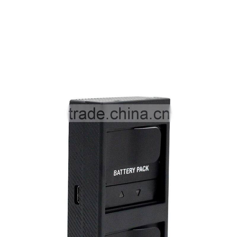 Dual Battery Charger with 2 pieces lithium batteries set for Xiaoyi Sport Camera